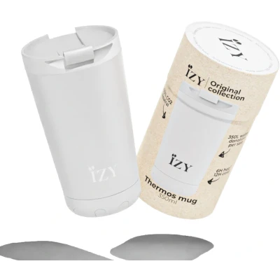 Afbeelding van Thermosmok IZY Matte White 350 ml