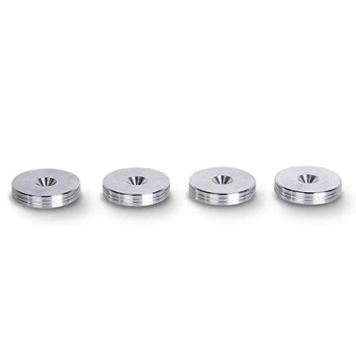 Afbeelding van PrecisionGeek Aluminium Onderleggers voor Luidspreker Spikes/Boxen Spikes. ø 20 mm 4 stuks