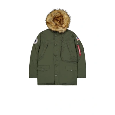 Afbeelding van Alpha Industries Polar Jacket Winterjas voor heren Dark Green