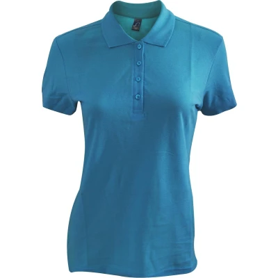 Afbeelding van SOLS Dames/dames Passion Pique Poloshirt met korte mouwen (Aqua)