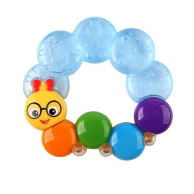 Afbeelding van Babysteen, bijtring die koelt en kalmeert, eenvoudig vast te pakken met gestructureerd oppervlak.