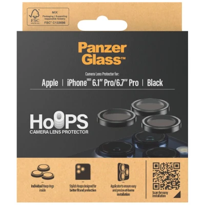 Afbeelding van PanzerGlass Hoops Apple iPhone 15 Pro/15 Pro Max Camera Lens Protector Glas
