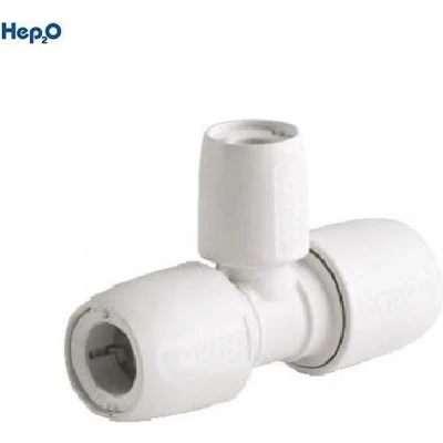 Afbeelding van Wavin Hep2O T stuk 90 22 x 15 mm insteek