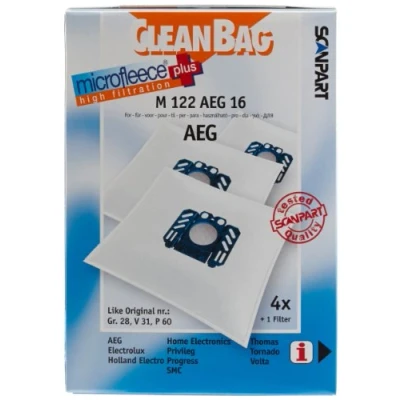 Afbeelding van Scanpart M122Aeg16 Microfleese Stofzak Aeg Gr.28 Micro En