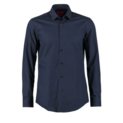 Afbeelding van HUGO Kenno Overhemd, Heren, Maat: 38, Navy