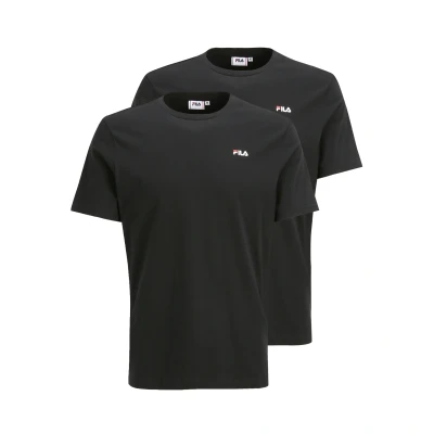 Afbeelding van Fila BROD 2 PACK Tshirt basic, Heren, Maat: Small, black beauty