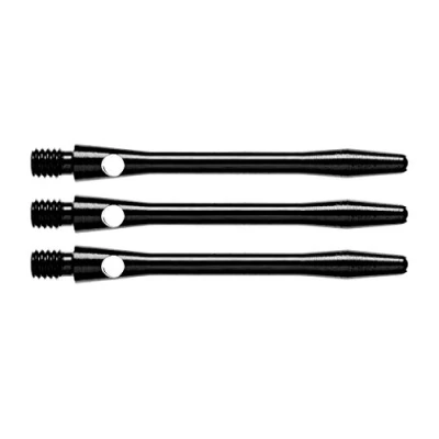 Afbeelding van C47 Geanodiseerde Aluminium Medium Zwarte Dart Shafts 4 Sets per Pack (12 assen in totaal)