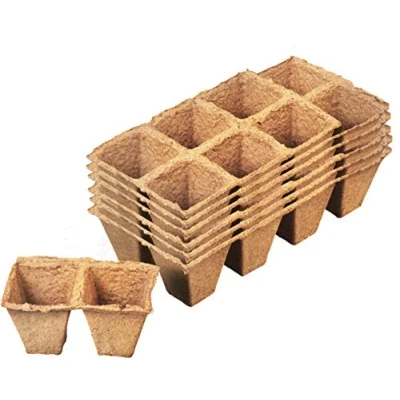 Afbeelding van Meister Kweekpotten 3,5 x cm Praktische set met 48 stuks 100% turfvrij van PEFC gecertificeerde cellulose biologisch afbreekbaar/plantenpot/zaaipot/plantenteelt / 9968260