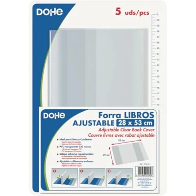 Afbeelding van DVB S2, 91430 Copertine, boekenbeschermer, 28 x 53 cm, 5 stuks
