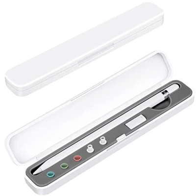 Afbeelding van CaseBot Apple Pencil 2e generatie en 1e draagtas, opbergdoos voor accessoires, Wissen, Modern