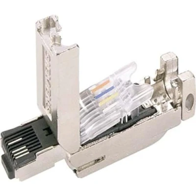 Afbeelding van Siemens SIMATIC NET Set RJ45 stekker met robuuste metalen behuizing (50U)
