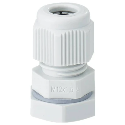 Afbeelding van Hensel 3600208 Wartel Met borgmoer, trekontlasting, Slagvast Kunststof Lichtgrijs 1 stuk(s)