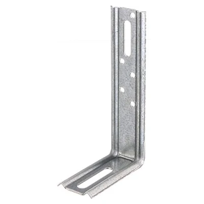 Afbeelding van Alberts 866273 Stelhoek 90 hoek, ingeperst, met sleufgat sendzimir verzinkt 70 x 130 30 mm set van 25