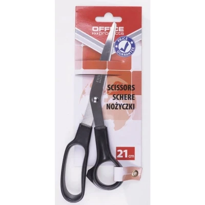 Afbeelding van Office Products Schaar 21 cm Asymmetrisch Zwart