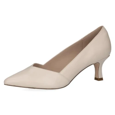 Afbeelding van CAPRICE Pumps 9 22403 42 G breedte, Cream Perlato, 39 EU