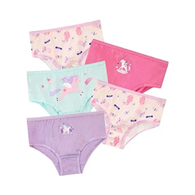 Afbeelding van Harry Bear Meisjes Undergoed Set van 5 Eenhoorn Veelkleurig 128