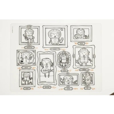 Afbeelding van Kinderen Placemat Mark Matz Als ik groot ben 40 x 32 cm.