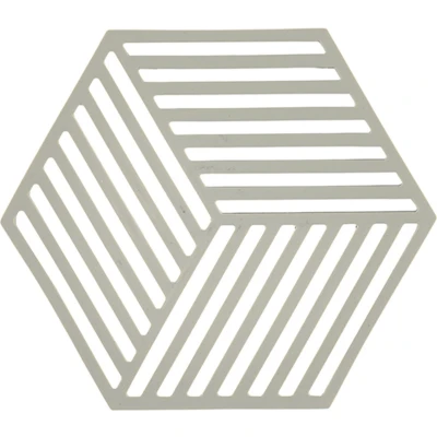 Afbeelding van Onderzetter Zone Denmark Hexagon Mud 16 cm