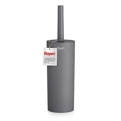 Afbeelding van Rayen Toiletborstel met deksel, grijs, 37 x 9,2 cm