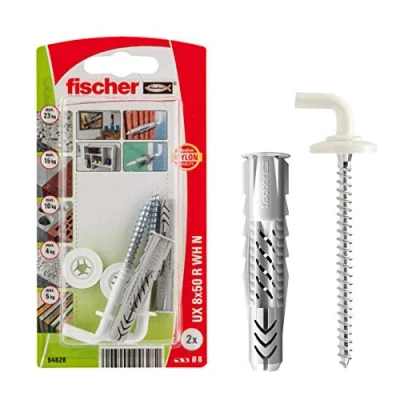 Afbeelding van Fischer UX 8 x 50 R WH N K NV Universele pluggen mm 094628 1 set(s)