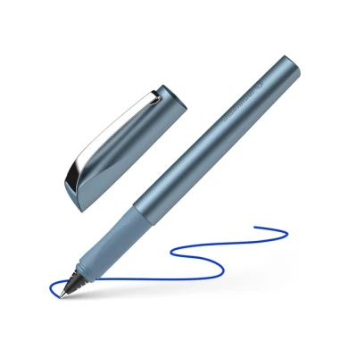 Afbeelding van 10x Rollerball Schneider Ceod shiny blauw