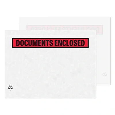 Afbeelding van Blake Puur Verpakking C7 123 x 111 mm Effen Documenten Ingesloten Portemonnee Enveloppen Peel en Seal (PDE10) Helder 1000 stuks C5 235 175 Duidelijk Bedrukt
