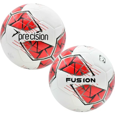 Afbeelding van Precision Fusion FIFA voetbal Rood Maat 5 IMS Standard