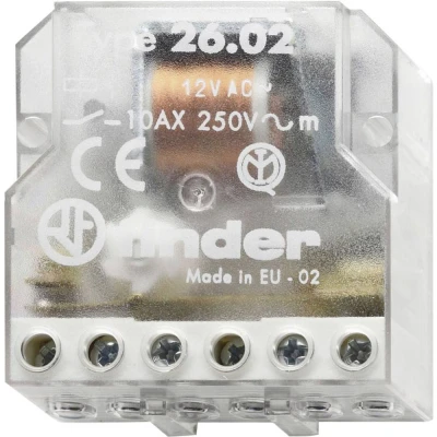 Afbeelding van Finder 26.06.8.230.0000 Stroomstootschakelaar Inbouw 2x NO 230 V/AC 1 stuk(s)
