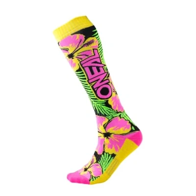 Afbeelding van O&#039;Neal Pro MX Island Motorcross sokken, pink donkerrood voor man