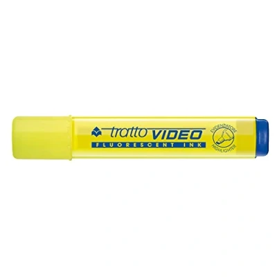 Afbeelding van TRATTO 830201 Hoed Marker Geel 12Stuk