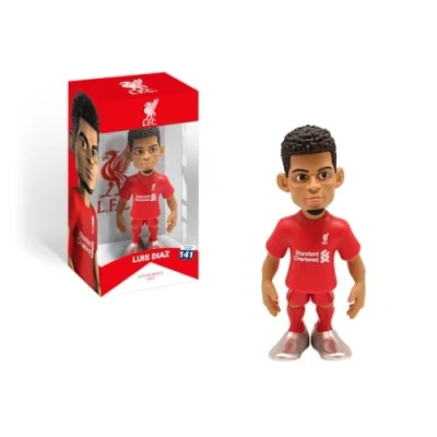 Afbeelding van MINIX Football Stars #141 Liverpool Luis Díaz 23 Verzamelfiguur 12 cm