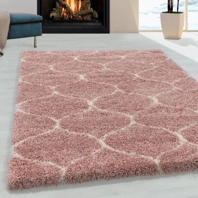 Afbeelding van Opera Soft Shaggy Hoogpolig Vloerkleed Roze 200x290 cm
