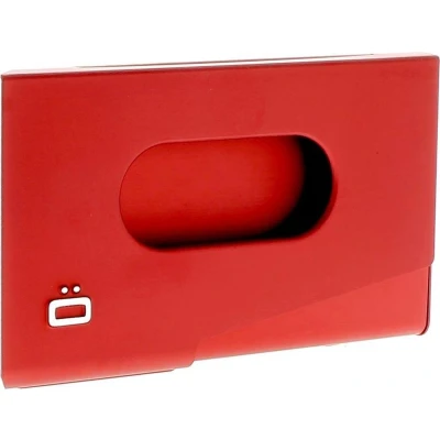 Afbeelding van Ögon One Touch Business Card Holder Red
