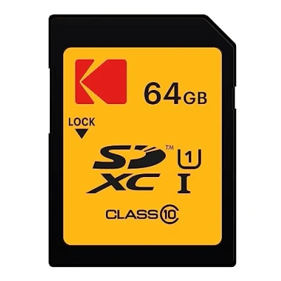 Afbeelding van Kodak Emtec flashgeheugens SDXC 64GB Class10 U1