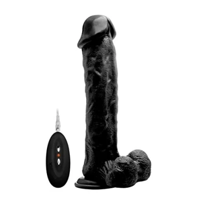 Afbeelding van Vibrating Realistic Cock with Scrotum 11 / 28 cm