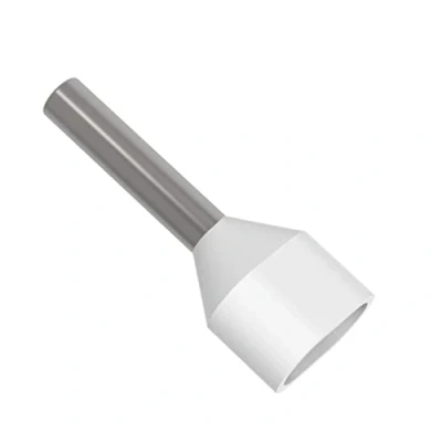 Afbeelding van AUPROTEC Adereindhulzen Twin van 0,5 16 mm² geïsoleerd 10 1000 stuks naar keuze: (100 stuks, wit)