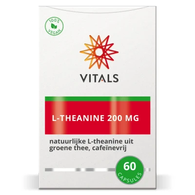 Afbeelding van Mattisson L theanine 200mg Sunphenon 60vc
