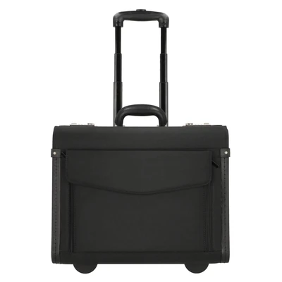 Afbeelding van Dermata Pilotenkoffer Nylon 1340NY Zwart