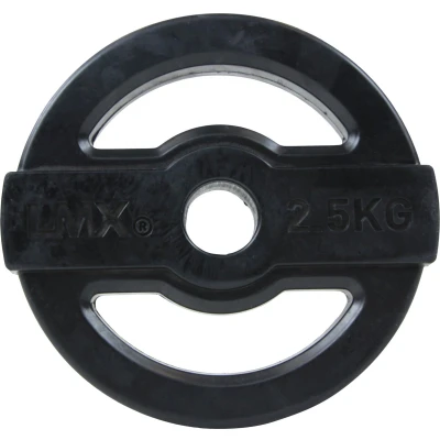 Afbeelding van Lifemaxx Studio Pump Disc Halterschijf 30 mm 10 kg Zwart