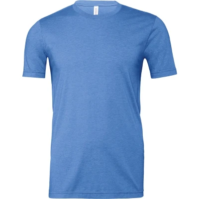Afbeelding van Bella + Canvas Unisex Jersey Short Sleeve Tee Heather BE3001CVC Columbia Blue