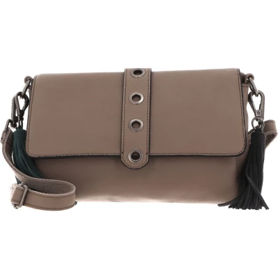 Afbeelding van FREDsBRUDER Leren Schoudertas Selma Small Crossbody Stone Beige