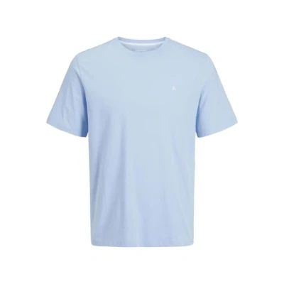 Afbeelding van Jack &amp; Jones Jjepaulos TEE CREW NECK NOOS Tshirt basic, Heren, Maat: XXL, Chambray blue