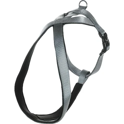 Afbeelding van Flamingo Abbi Cross Harnas Honden Grijs Xl 70 90cm 25mm 1st 133277