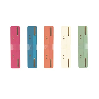 Afbeelding van Herlitz 8767600 boekenstrips karton 3,4 x 15 cm, 10 stuks, op kleur gesorteerd Stuk