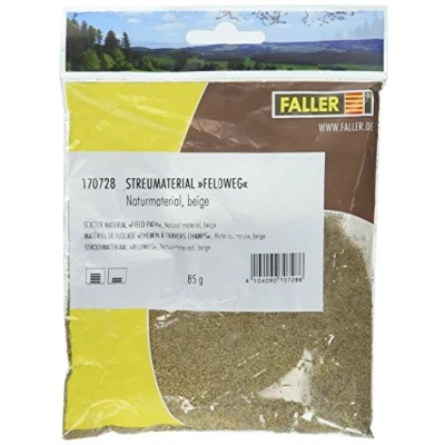 Afbeelding van Faller Strooimateriaal, veldweg, 85 g modelbouwsets, hobbybouwspeelgoed voor kinderen, modelverf en accessoires