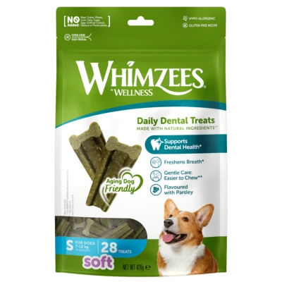 Afbeelding van 6x Whimzees Value Bag Soft S 28 stuks