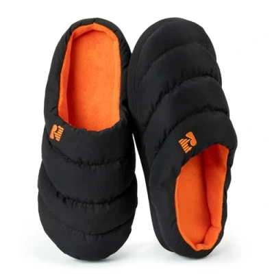 Afbeelding van RockDove Heren Camping Memory Foam Down Slipper, Wielewaal, 8/9 UK