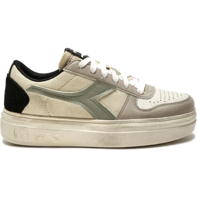 Afbeelding van Diadora Women Magic Bold Dunes Bone White Abbey Stone Schoenmaat 38