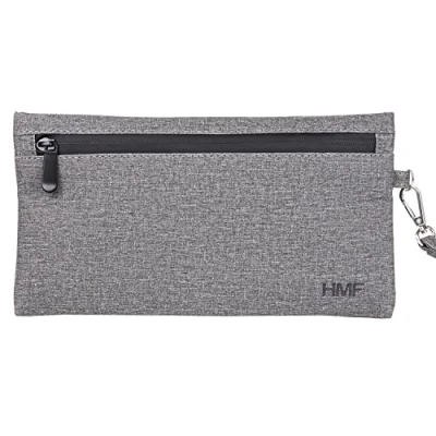 Afbeelding van HMF Geurdichte tas, traktatiezak voor honden, grijs, Medium