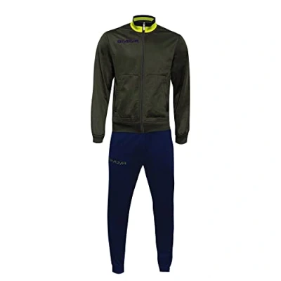 Afbeelding van Givova TR032, Unisex, Verde Militare Giallo Fluo, XXS